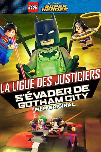 Regarder Lego DC  Comics Super Héros - la ligue des justiciers - S’évader de Gotham City en streaming complet
